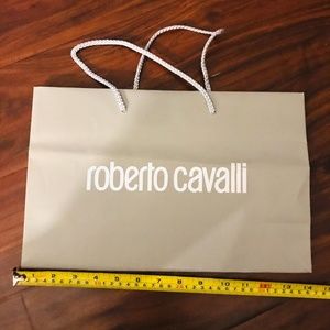 Roberto Cavalli Paper Shopping Bag